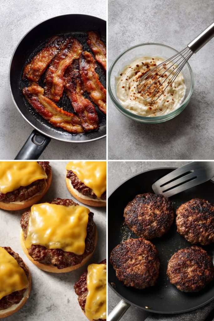 Smoky BLT Quarter Pounder with Cheese Recipe