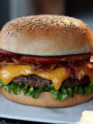 Smoky BLT Quarter Pounder with Cheese Recipe