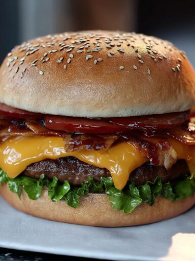 Smoky BLT Quarter Pounder with Cheese Recipe