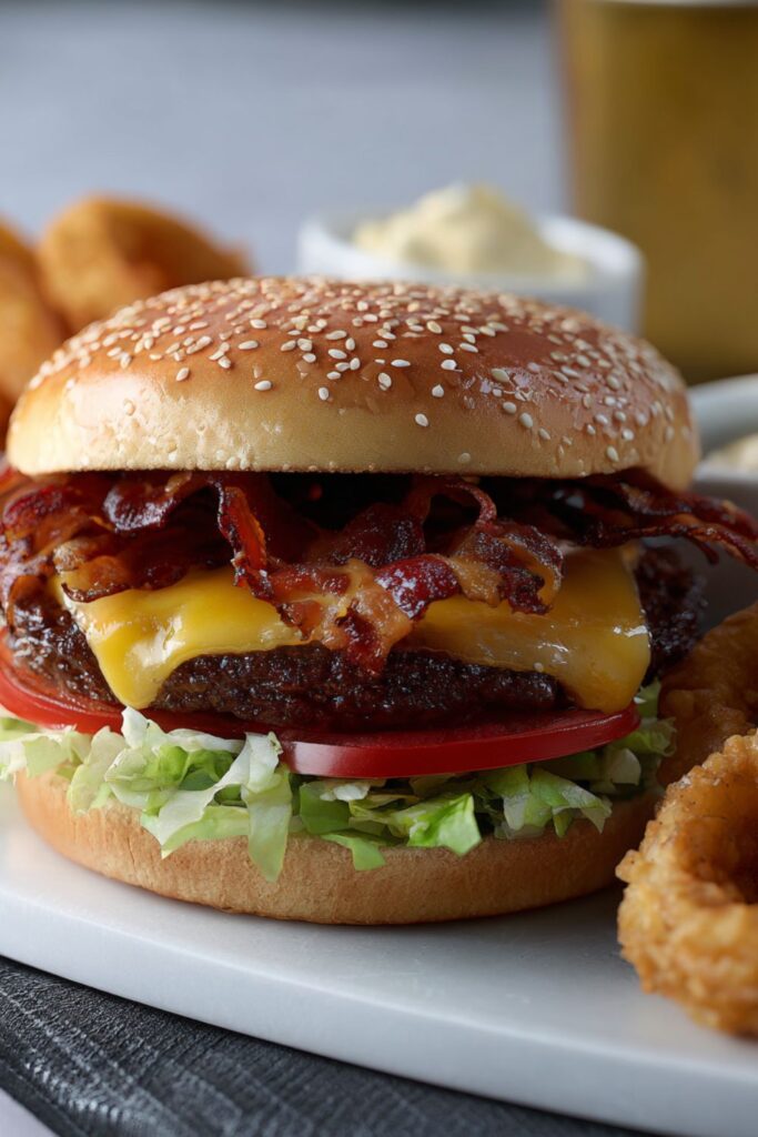 Smoky BLT Quarter Pounder with Cheese Recipe