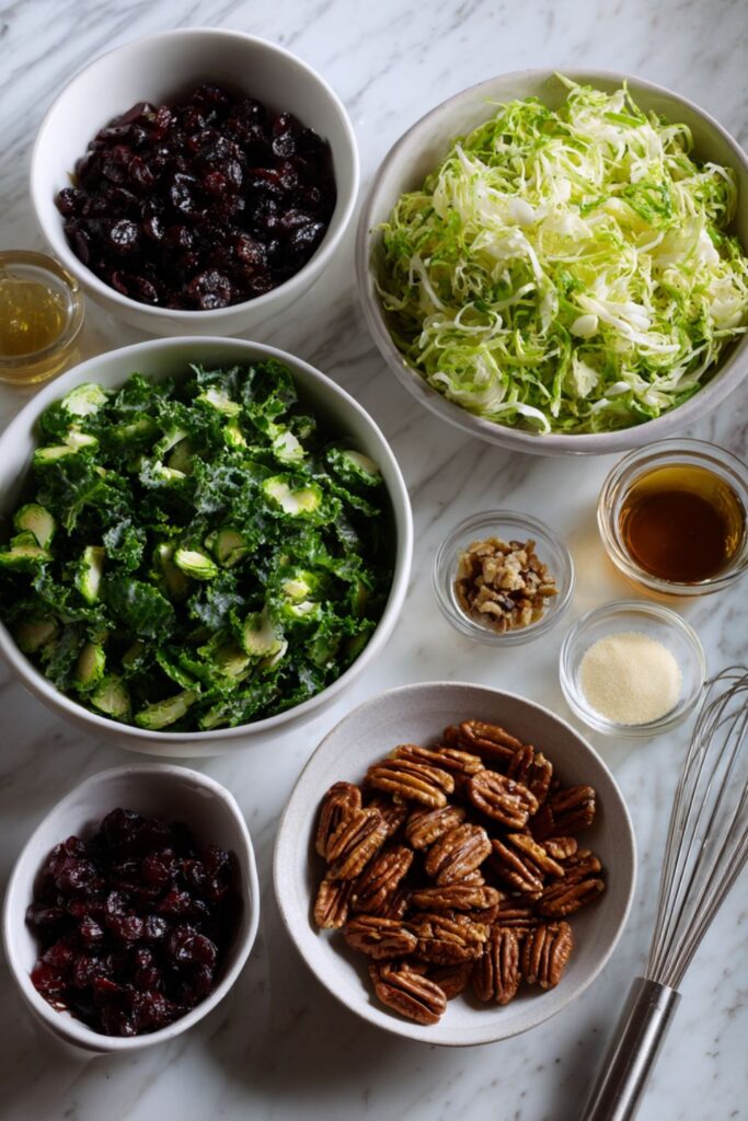 Sprout and Kale Salad Recipe