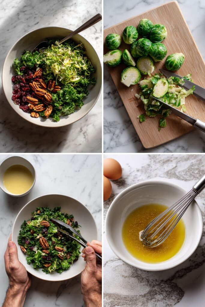 Sprout and Kale Salad Recipe