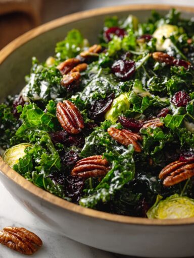 Sprout and Kale Salad Recipe