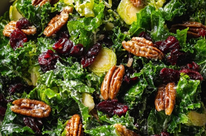 Sprout and Kale Salad Recipe