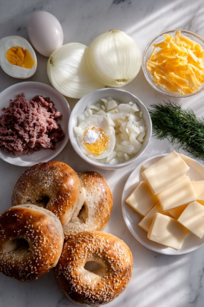 Steak Egg and Cheese Bagel Recipe