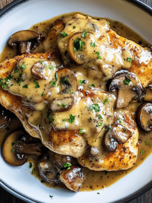 Stuffed Chicken Marsala – Easy Olive Garden Copycat