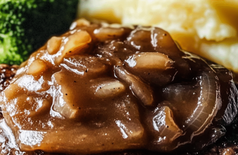 Hamburger Steak – Easy Cracker Barrel Copycat