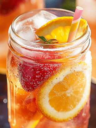 Watermelon Moscato Sangria – Easy Olive Garden Copycat
