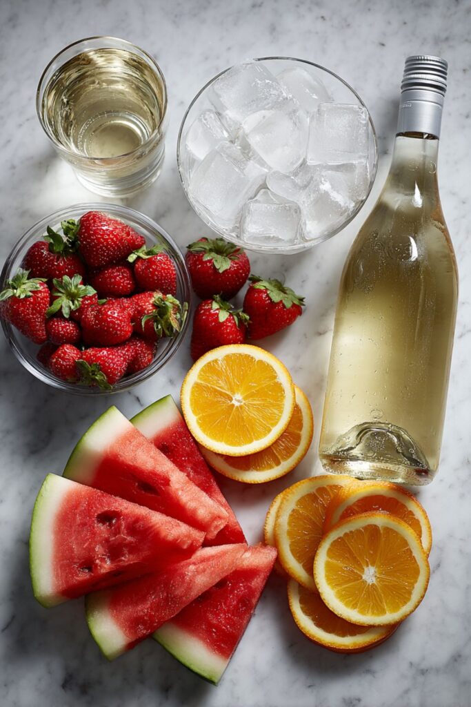Watermelon Moscato Sangria Recipe