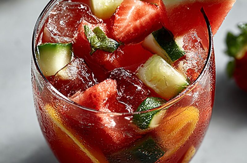 Watermelon Moscato Sangria Recipe