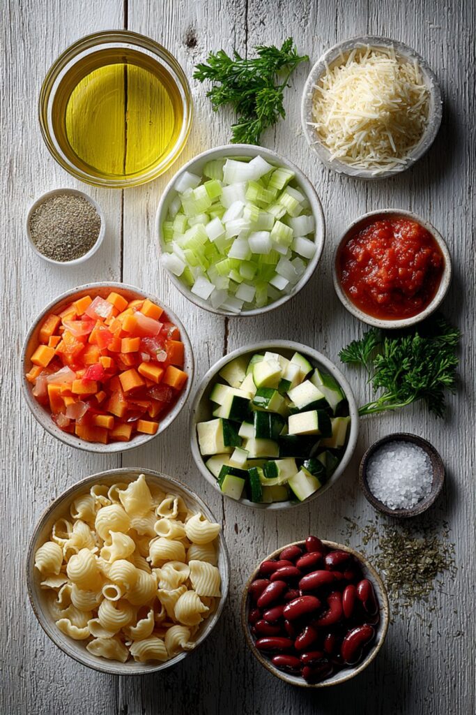 Vegetarian Minestrone Soup Recipe