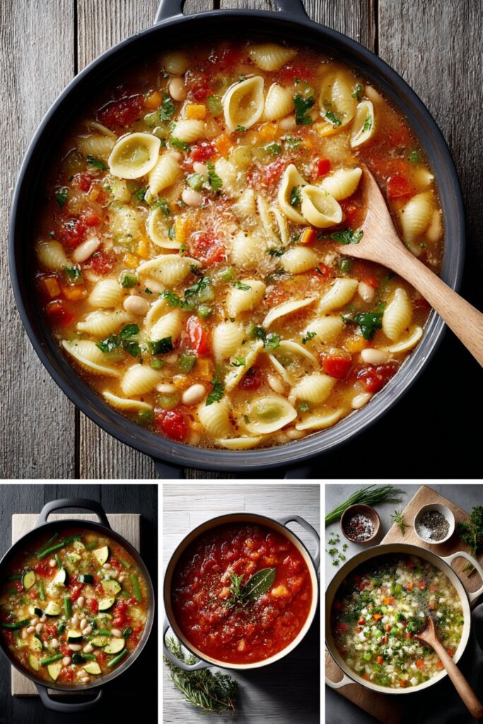 Vegetarian Minestrone Soup Recipe