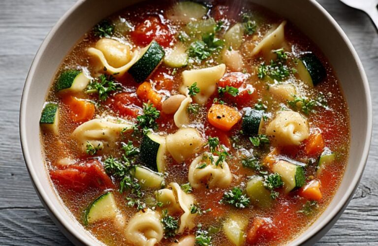 Vegetarian Minestrone Soup Recipe