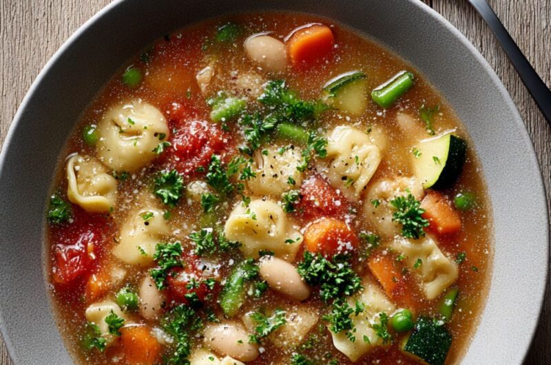 Vegetarian Minestrone Soup Recipe