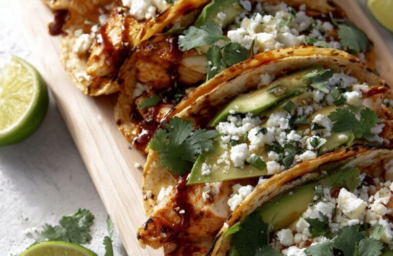 Baja Chicken Tacos Recipe