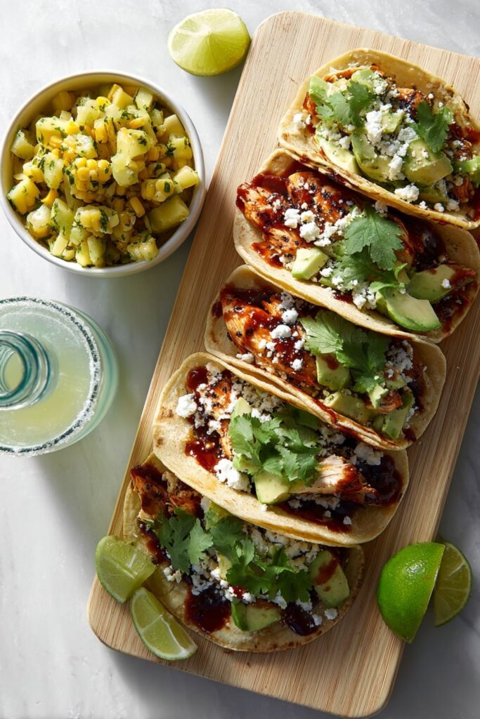 Baja Chicken Tacos Recipe