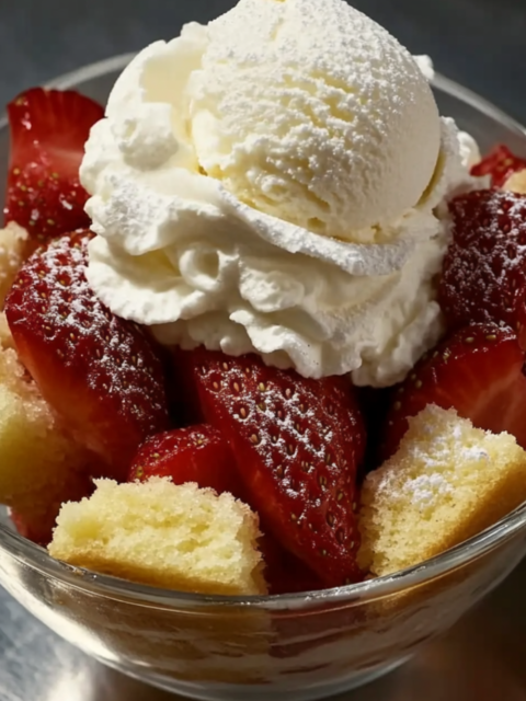 Cracker Barrel Strawberry Shortcake