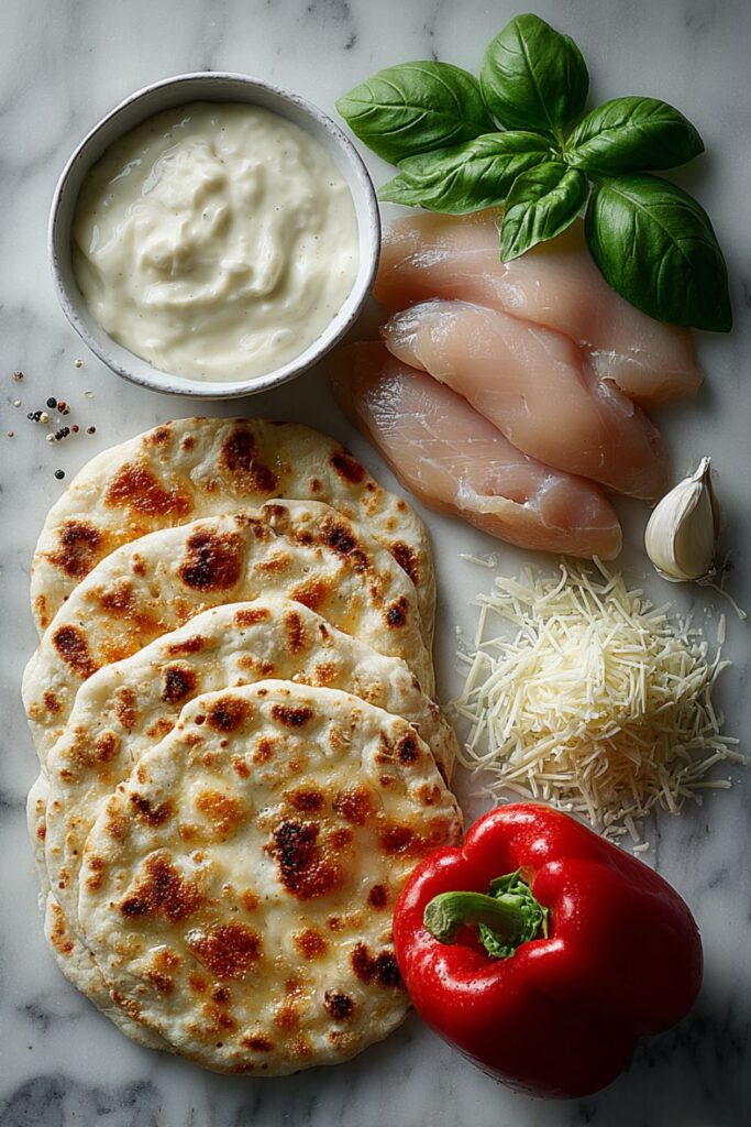 Grilled Chicken Flatbread Recipe