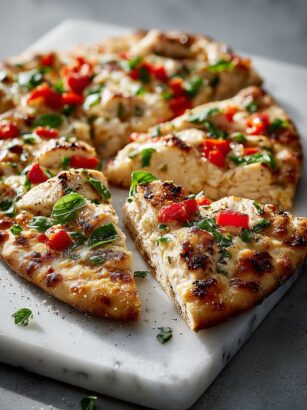 Grilled Chicken Flatbread Recipe