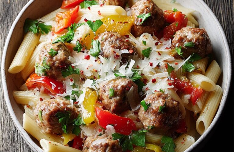 Grilled Sausage and Peppers Rustica Recipe