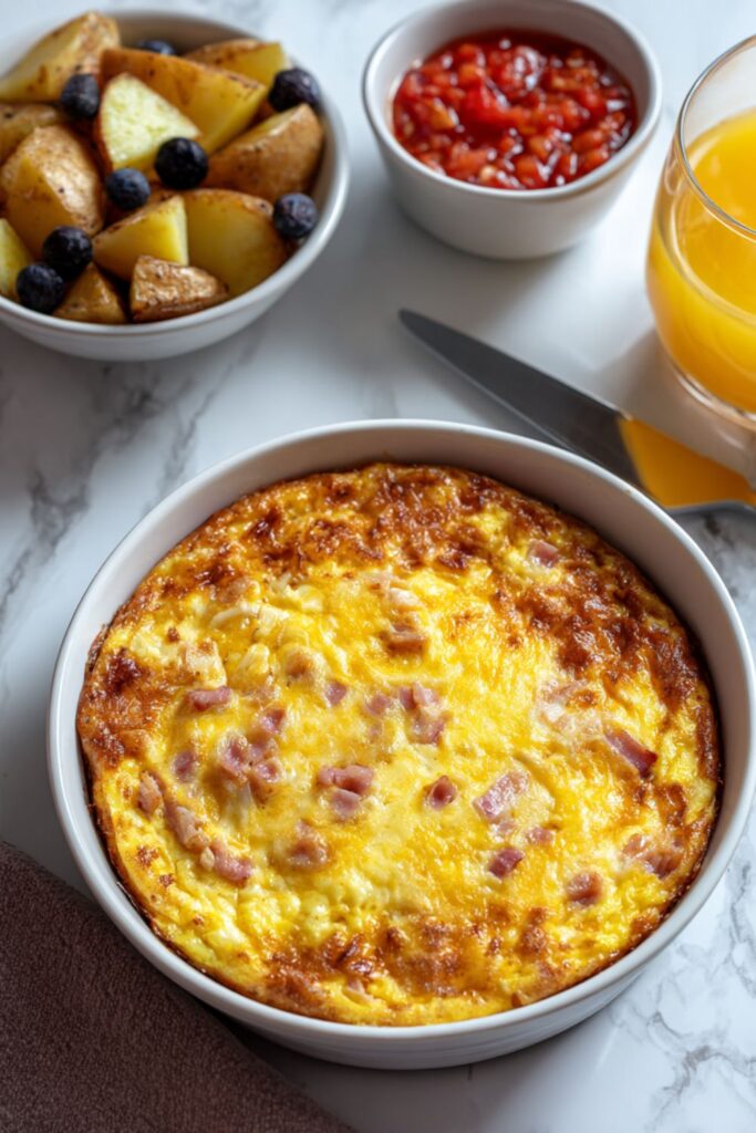 Ham and Egg Casserole Recipe