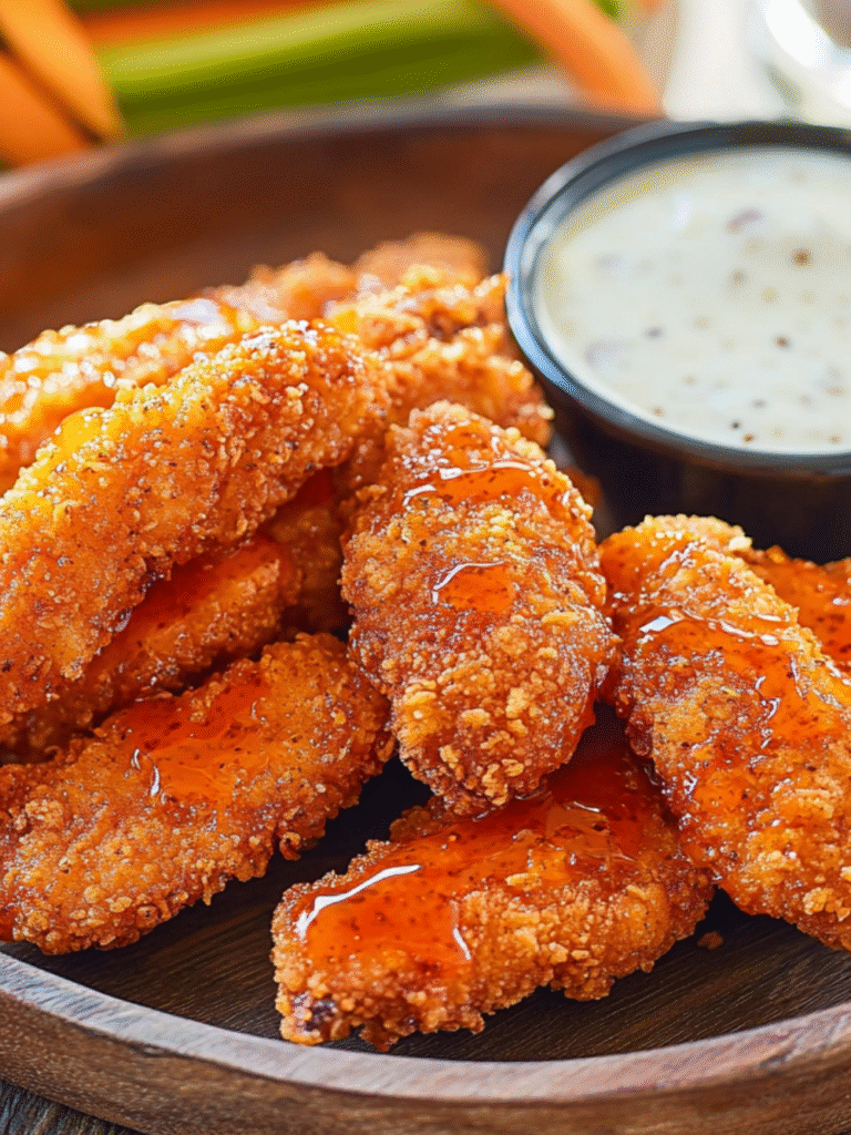Buffalo Chicken Strips – Easy Cheesecake Factory Copycat