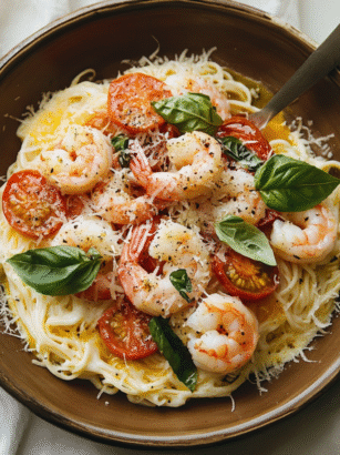 Shrimp Caprese – Easy Olive Garden Copycat