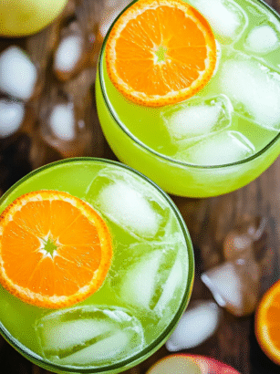 Green Apple Sangria – Easy Olive Garden Copycat