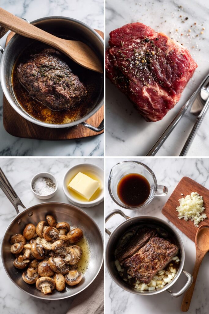 Mushroom Pot Roast Recipe