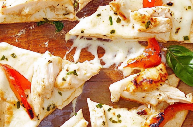 Olive Garden Grilled Chicken Flatbread