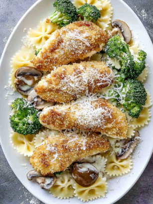 Parmesan Crusted Chicken – Easy Olive Garden Copycat