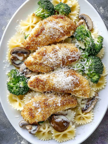 Parmesan Crusted Chicken – Easy Olive Garden Copycat
