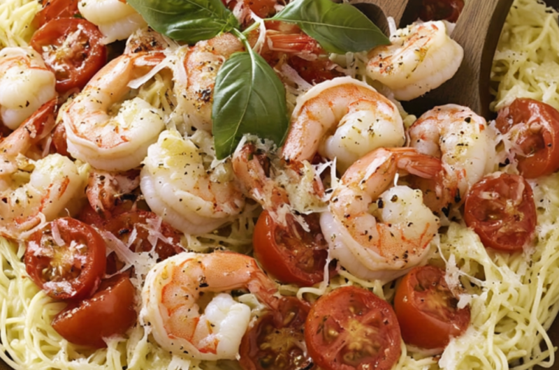 Olive Garden Shrimp Caprese