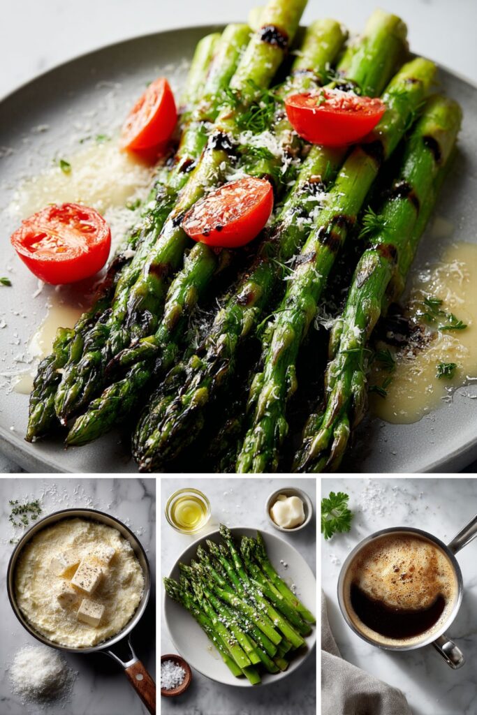 Parmesan Roasted Asparagus Recipe
