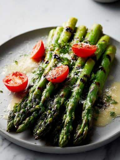 Parmesan Roasted Asparagus Recipe