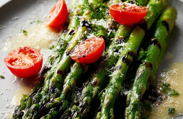 Parmesan Roasted Asparagus Recipe