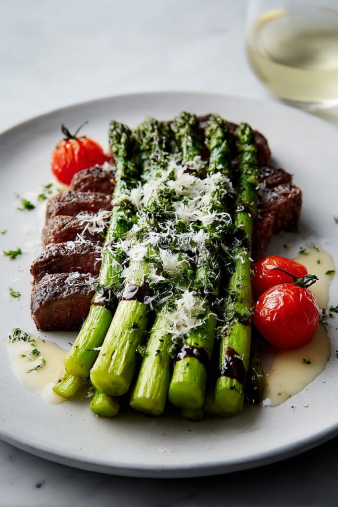 Parmesan Roasted Asparagus Recipe