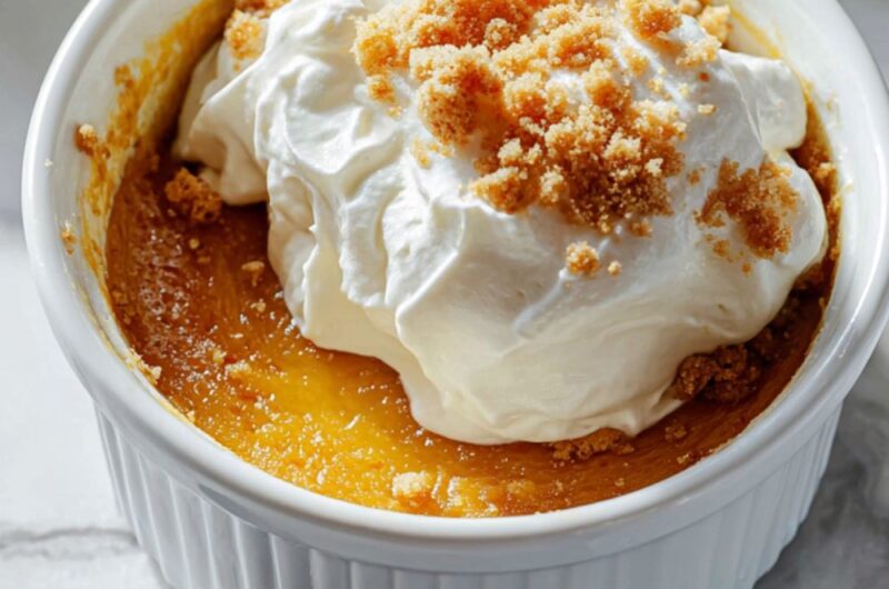 Pumpkin Custard N’ Ginger Snaps Recipe