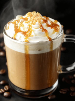 Caramel Latte– Easy Starbucks Copycat