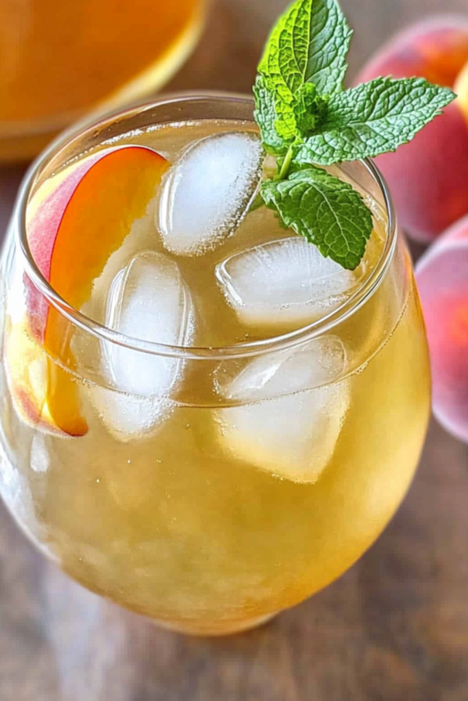 Peach Iced Tea – Easy Olive Garden Copycat