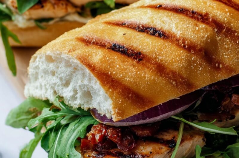 Artisan Grilled Chicken Sandwich Recipe