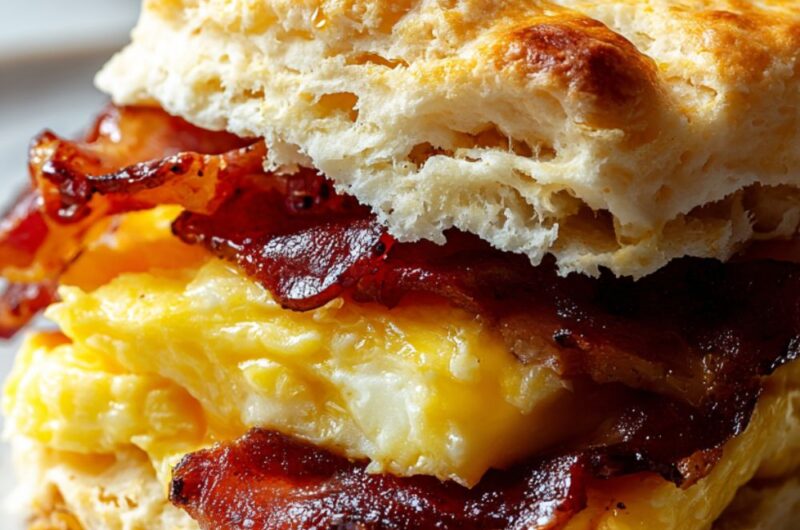 Bacon Egg Cheese Biscuit Recipe