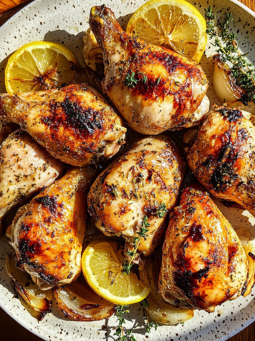 Lemon Herb Roasted Chicken – Easy Cheesecake Factory Copycat