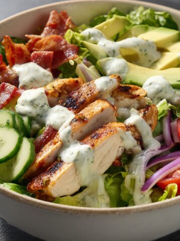 Chicken Bacon Ranch Salad Recipe