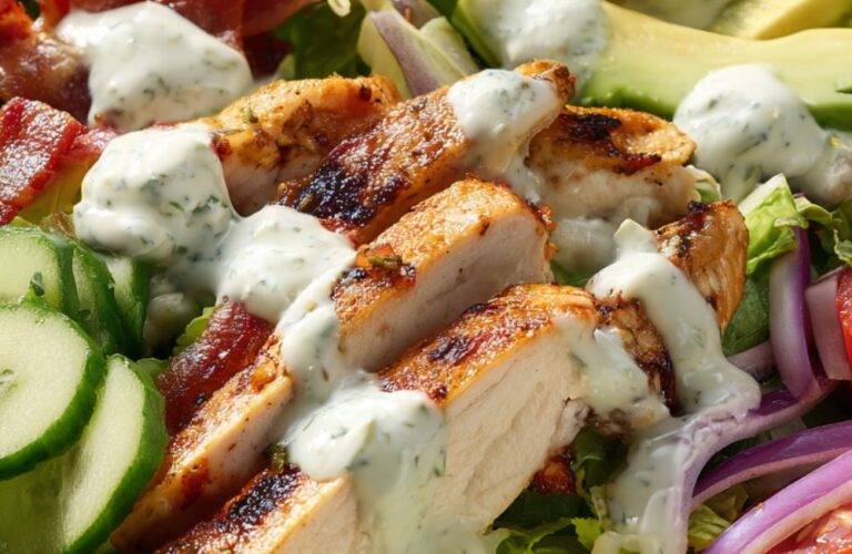 Chicken Bacon Ranch Salad Recipe