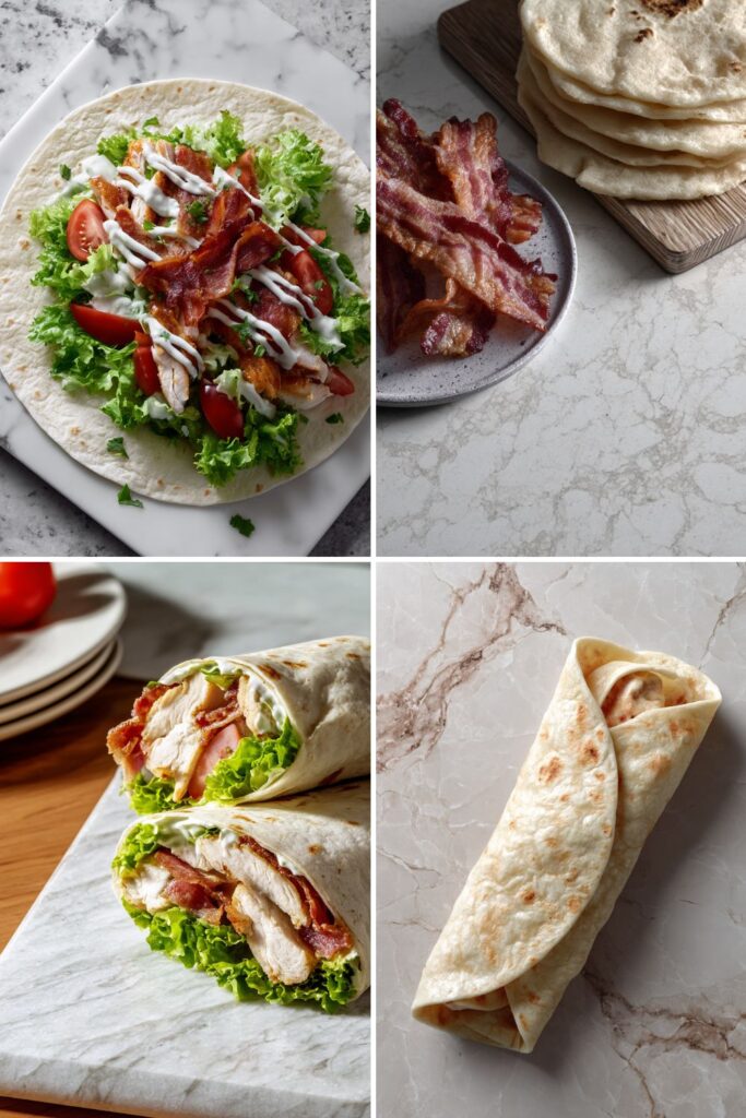Chicken Bacon Ranch Wrap Recipe