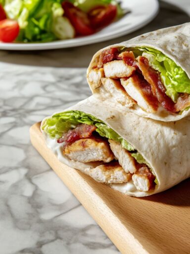 Chicken Bacon Ranch Wrap Recipe