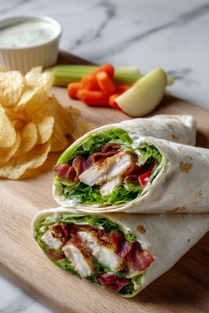 Chicken Bacon Ranch Wrap Recipe