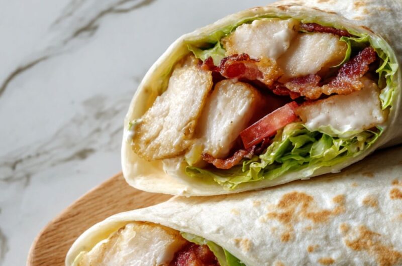 Chicken Bacon Ranch Wrap Recipe