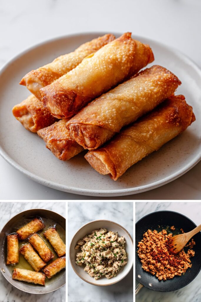 Chicken Egg Rolls Recipe